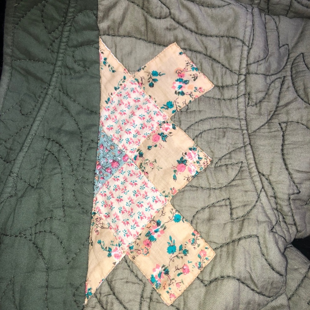 Anthropologie Quilted patchwork Kimono coat jacket - Picture 7 of 16